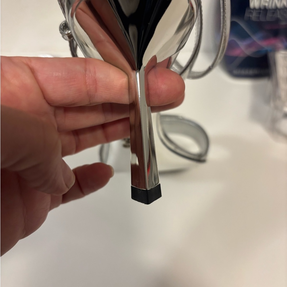 Prada silver heels - Picture 4 of 14